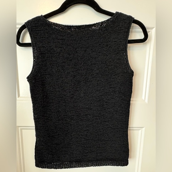 Finity Naturals Sleeveless Sweater Top Size Small - Picture 2 of 8